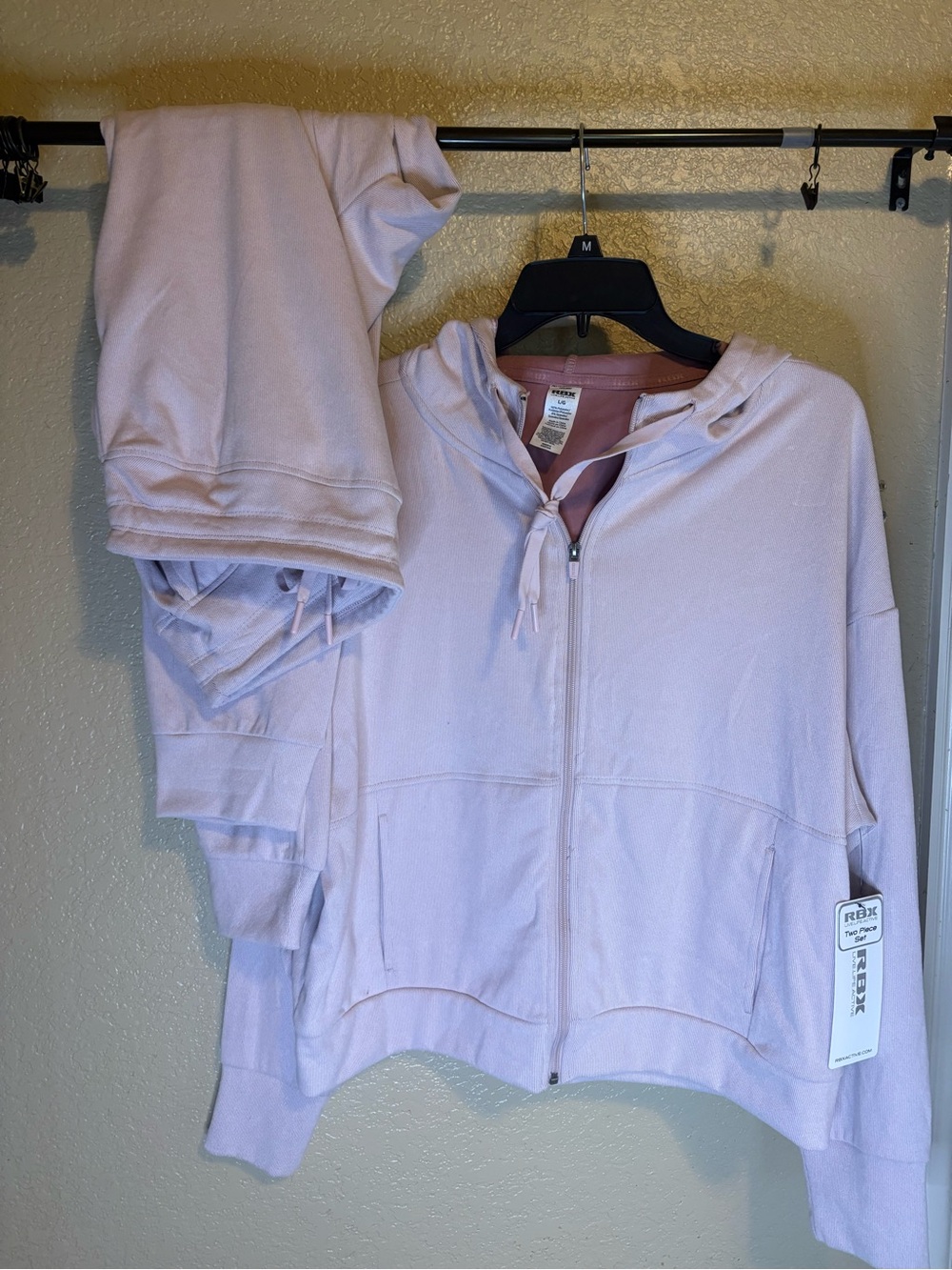 Women’s Light Pink RBX sweat set